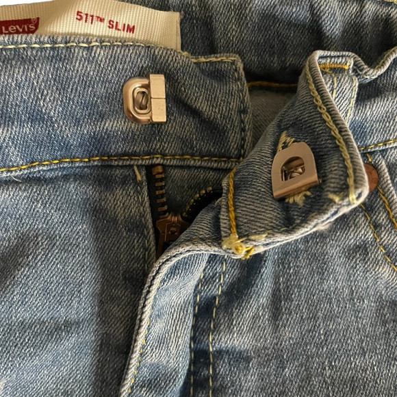 Girls Levi’s 511 Slim Jeans - Size 7x - Picture 5 of 10